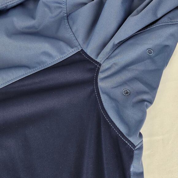 NIKE SHIELD MEN'S GOLF LIGHT BLUE STANDARD FIT PULLOVER SWEATSHIRT - SIZE LARGE - Picture 5 of 12